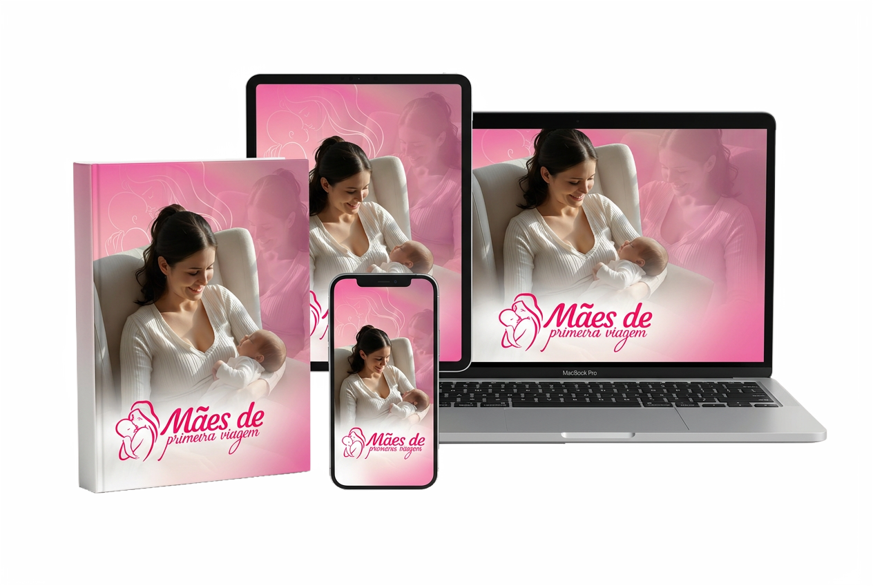Mães de Primeira Viagem — ebook, tablet, celular e notebook